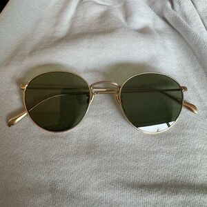 Oliver Peoples Round Frame Sunglasses